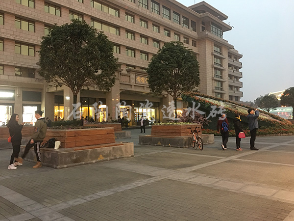 【西安鐘樓街道】陶瓷透水磚項目工程