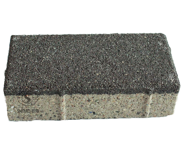 陶瓷透水磚200*100*55（黑色）